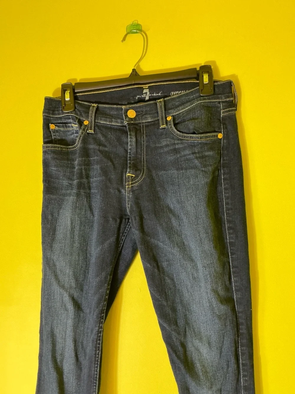 7 For All Mankind women's skinny jeans - dark wash